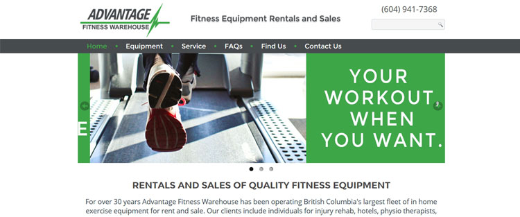 Advantage Fitness Warehouse