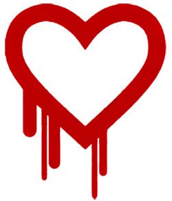 Heartbleed logo.